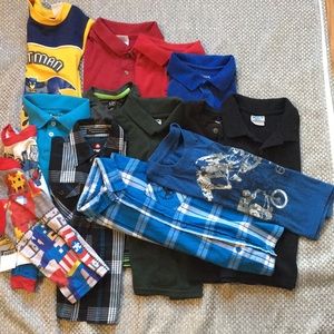 13 pieces of T4T5 shirts and polo’s